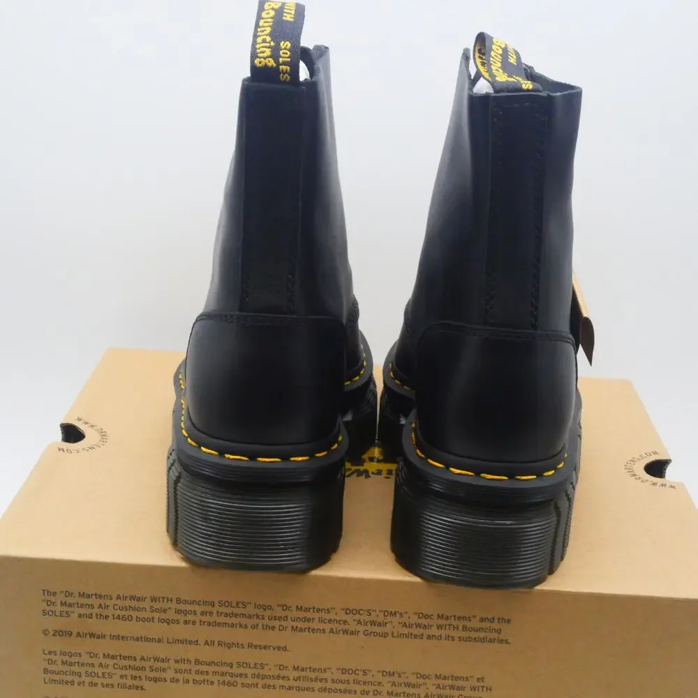 NEW Dr. Martens Women's 6 Audrick Nappa Lux Leather Platform Ankle Boots Docs - Picture 4 of 7